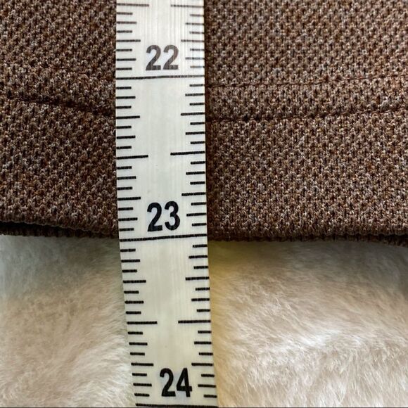 The North Face 1/4 Zip Long Sleeve Shirt Brown Gray - Picture 10 of 10